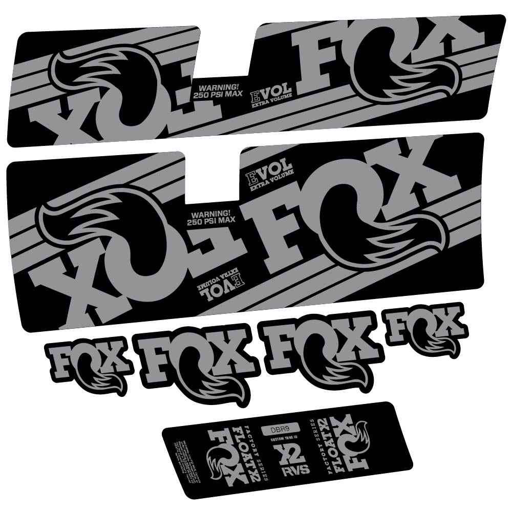 Decal Fox Float X2 Factory 2016, Shock Absorber, bike sticker vinyl ...