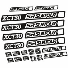 Load image into Gallery viewer, Decal Sr Suntour XCT 30, Fork 27.5, bike sticker vinyl
