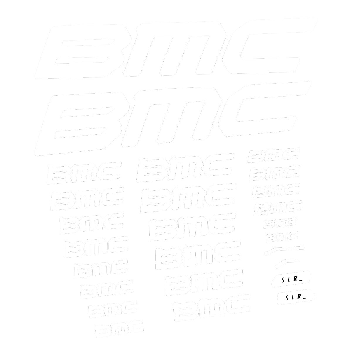 Stickers for BMC Roadmachine Three 2023-2024, Frame vinyl decals