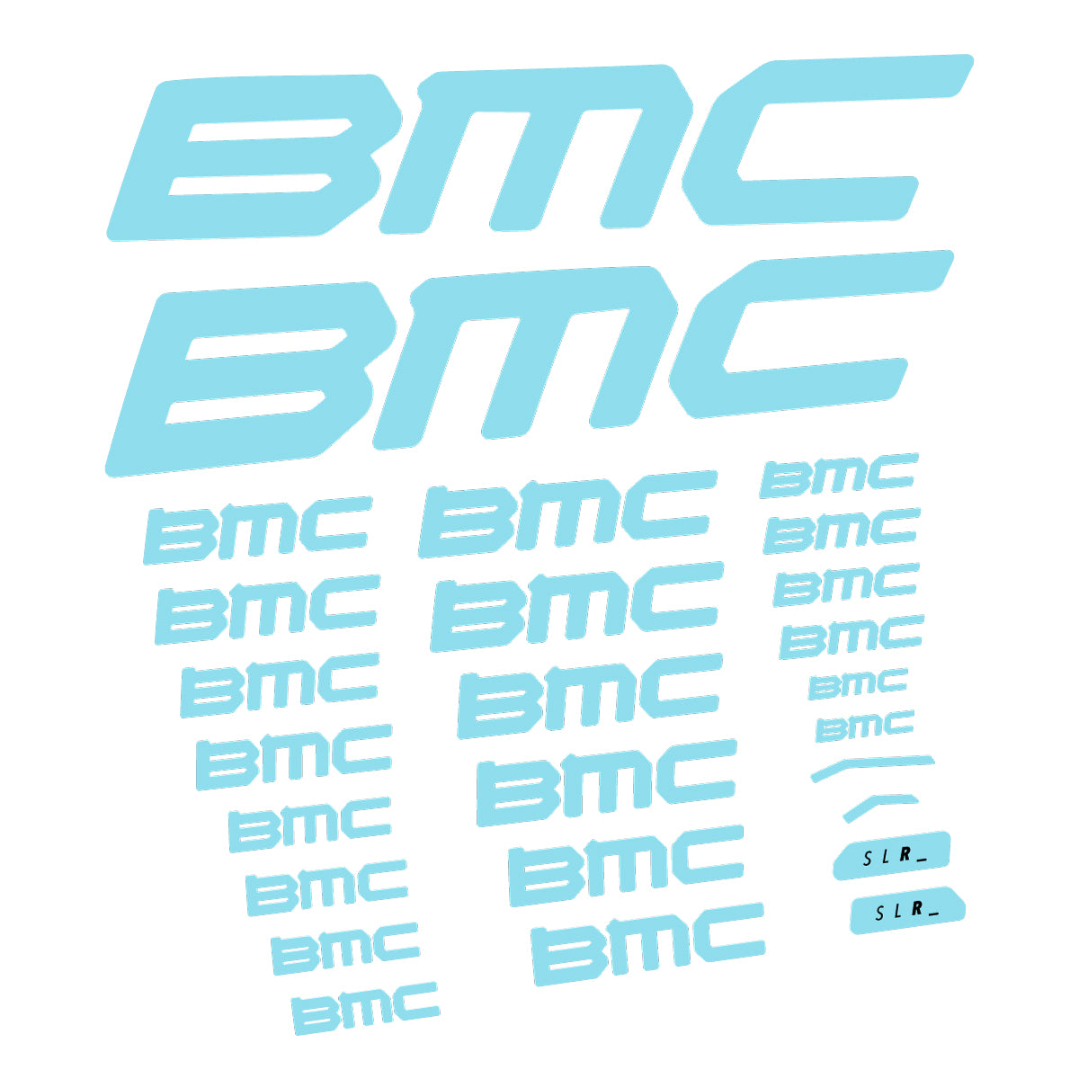 Stickers for BMC Teammachine SLR Core 2021-2025, Frame vinyl decals