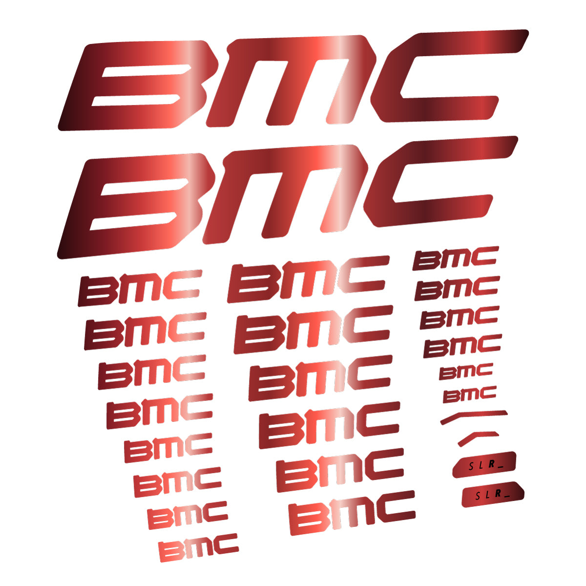 Stickers for BMC Teammachine SLR Core 2021-2025, Frame vinyl decals