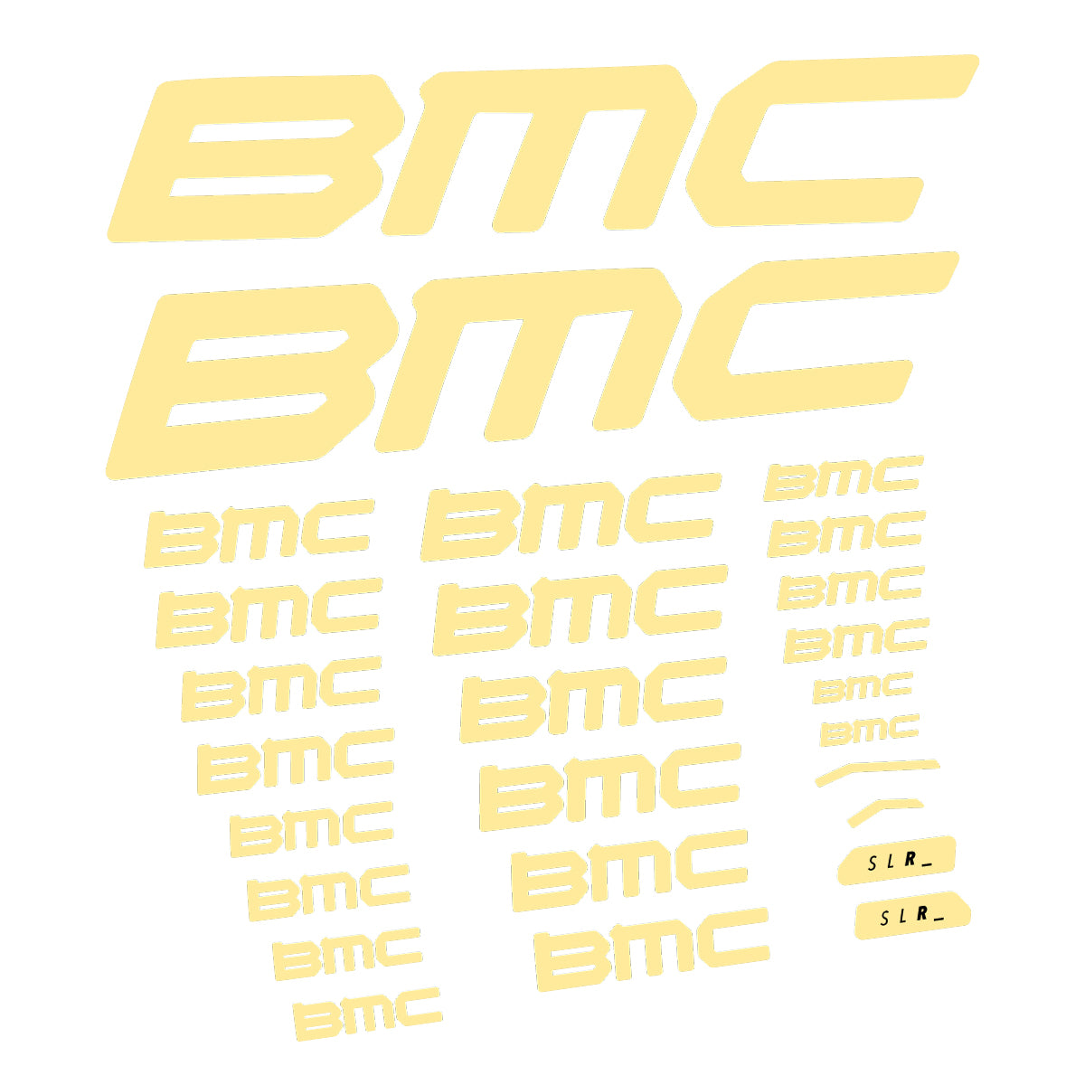 Stickers for BMC Roadmachine Three 2023-2024, Frame vinyl decals
