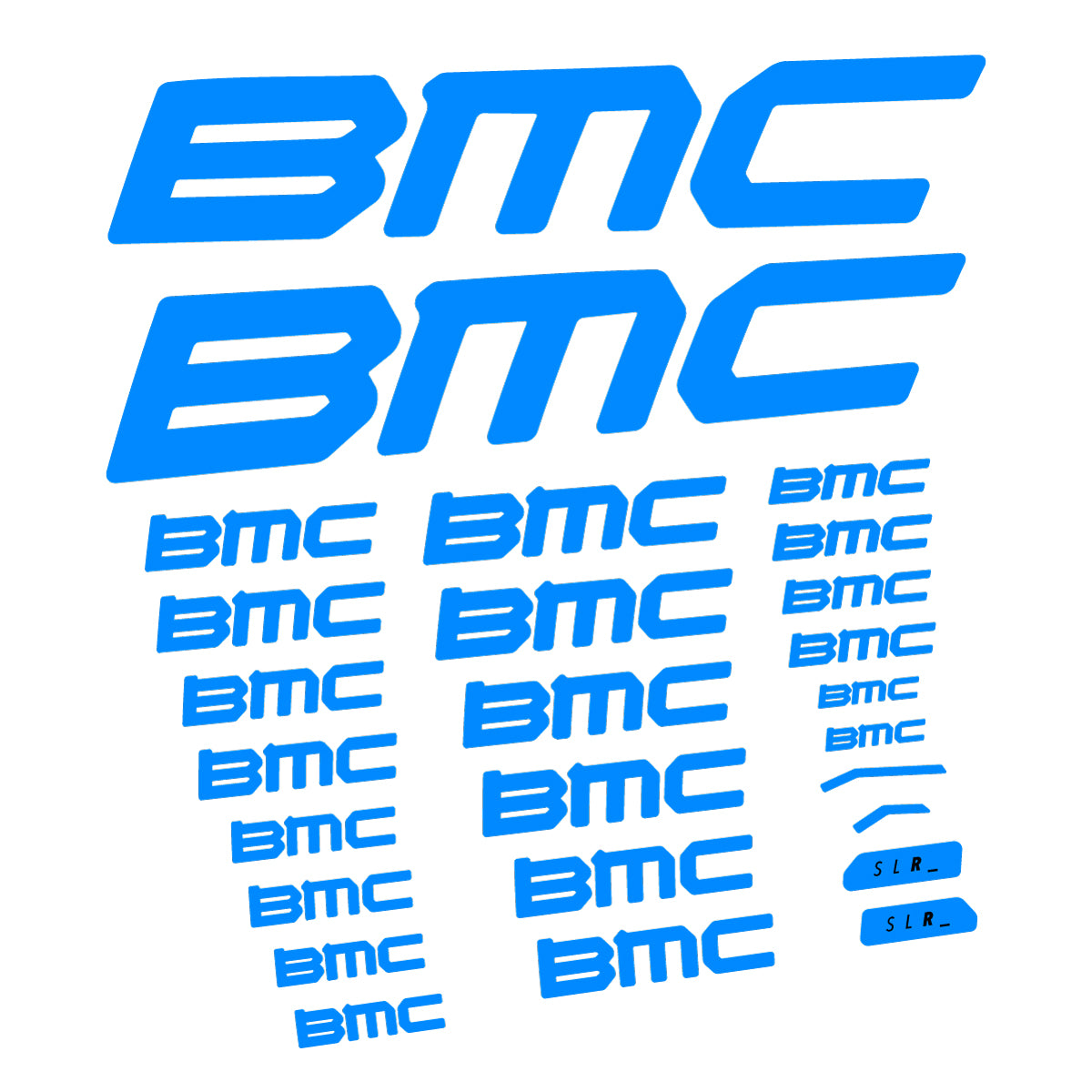 Stickers for BMC Teammachine SLR Core 2021-2025, Frame vinyl decals