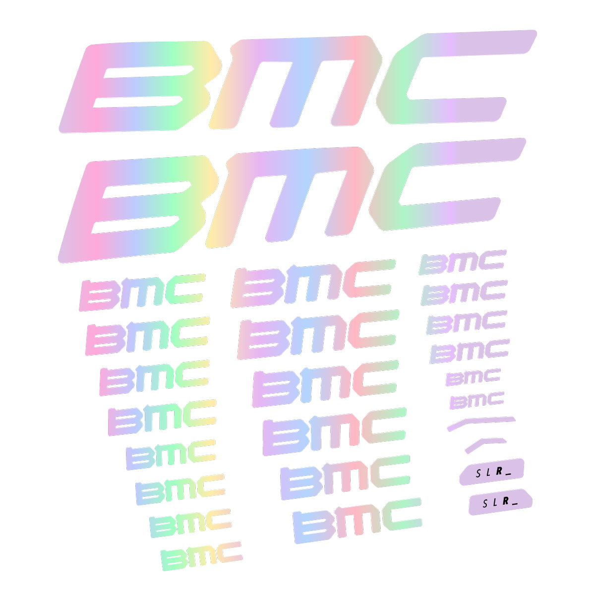Stickers for BMC Roadmachine Three 2023-2024, Frame vinyl decals