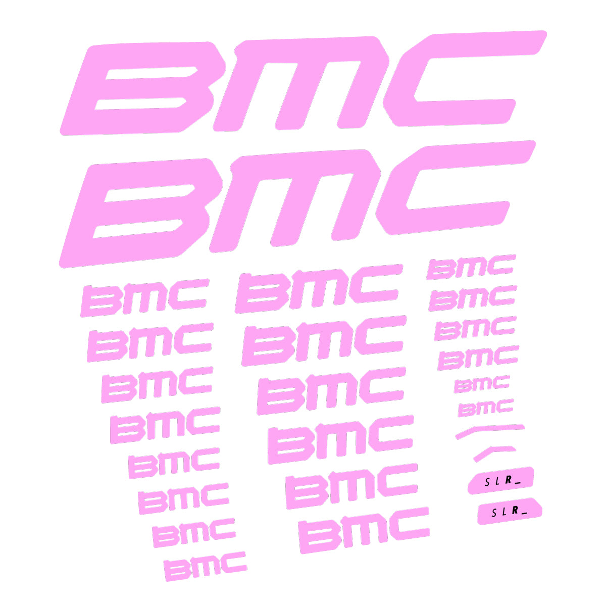 Stickers for BMC Teammachine SLR Core 2021-2025, Frame vinyl decals