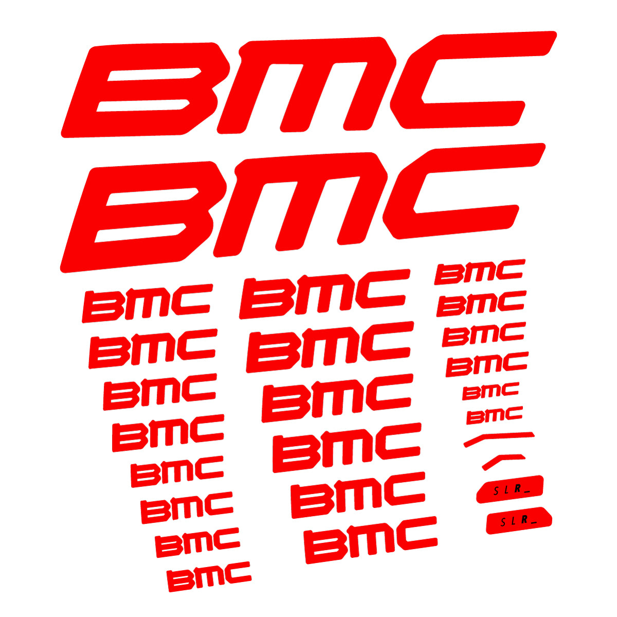 Stickers for BMC Teammachine SLR Core 2021-2025, Frame vinyl decals