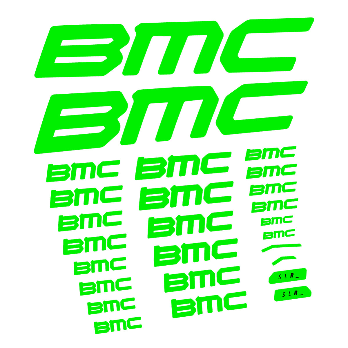Stickers for BMC Teammachine SLR Core 2021-2025, Frame vinyl decals