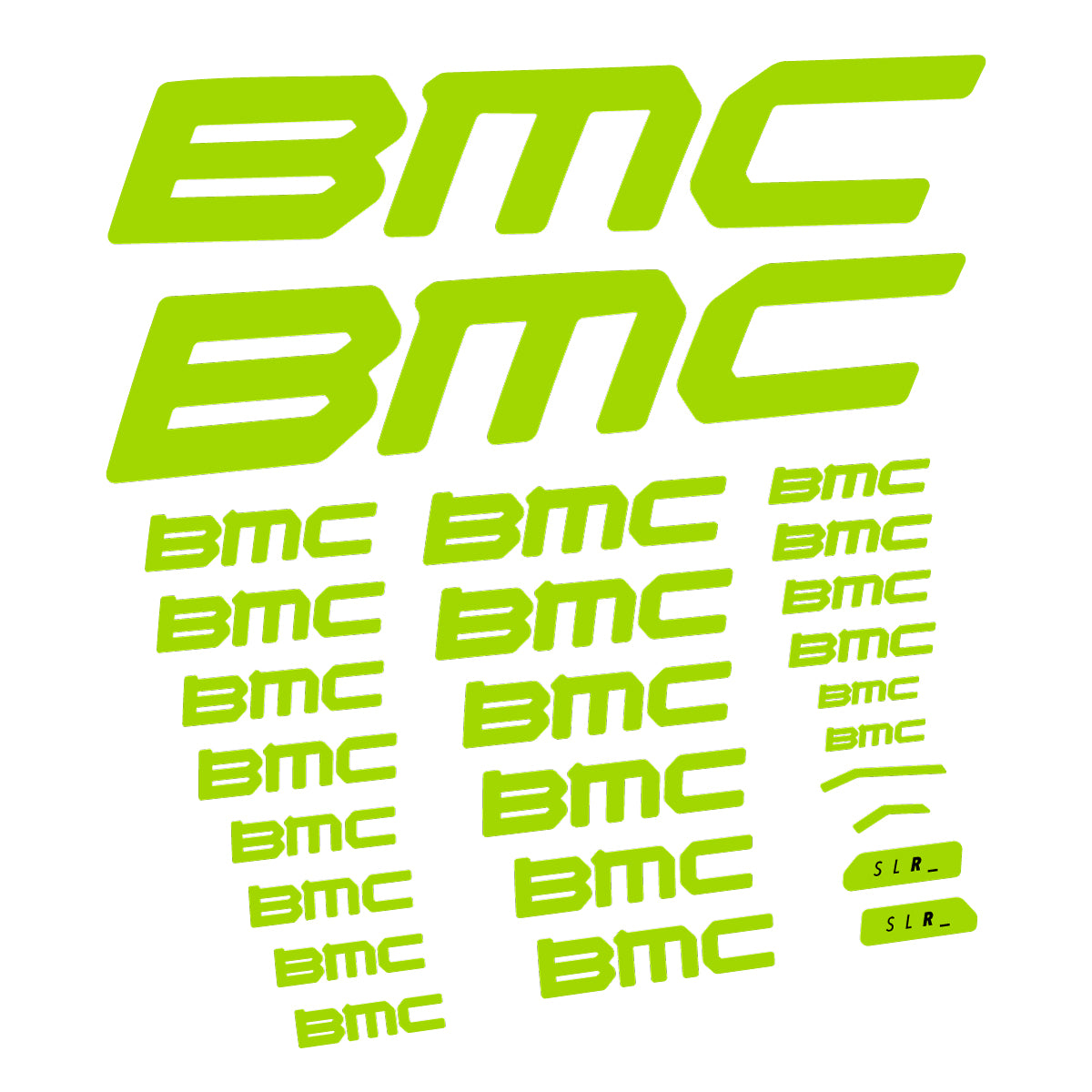 Stickers for BMC Teammachine SLR Core 2021-2025, Frame vinyl decals