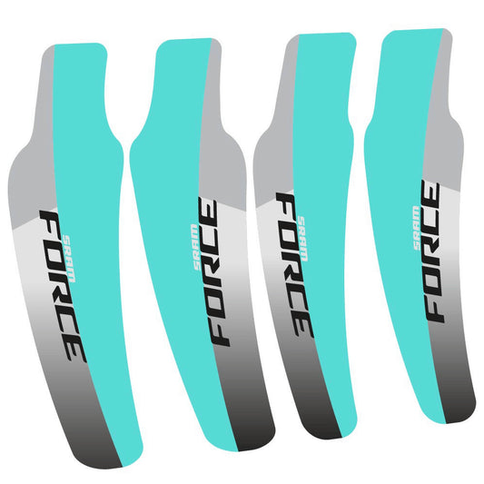 Blue Green decal for Sram Force eTap Axs Disc brake lever – bike sticker vinyl