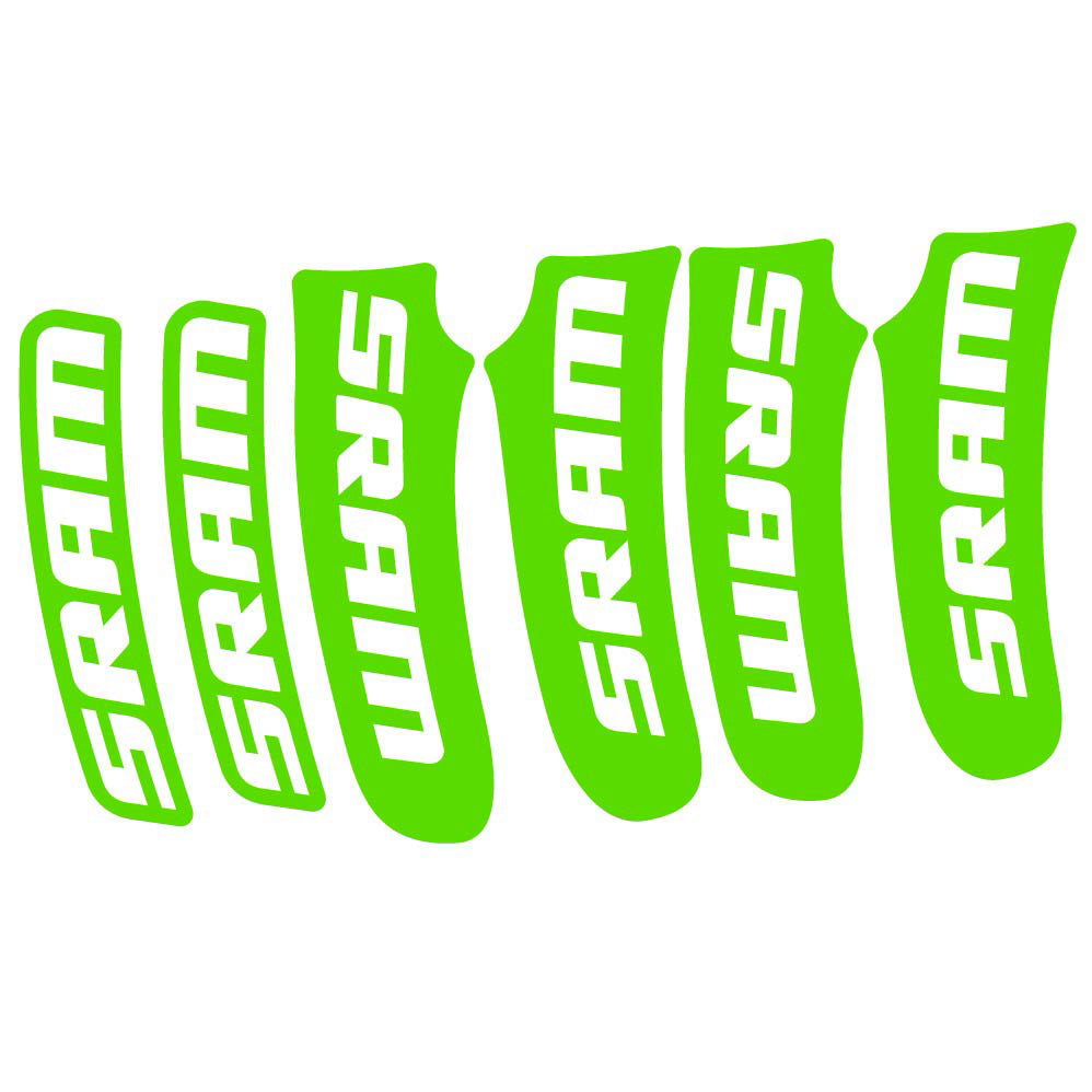 Avid Bike MTB/Road Race Sram Family Sticker Decal - 4.5 Inch Bicycle Parts