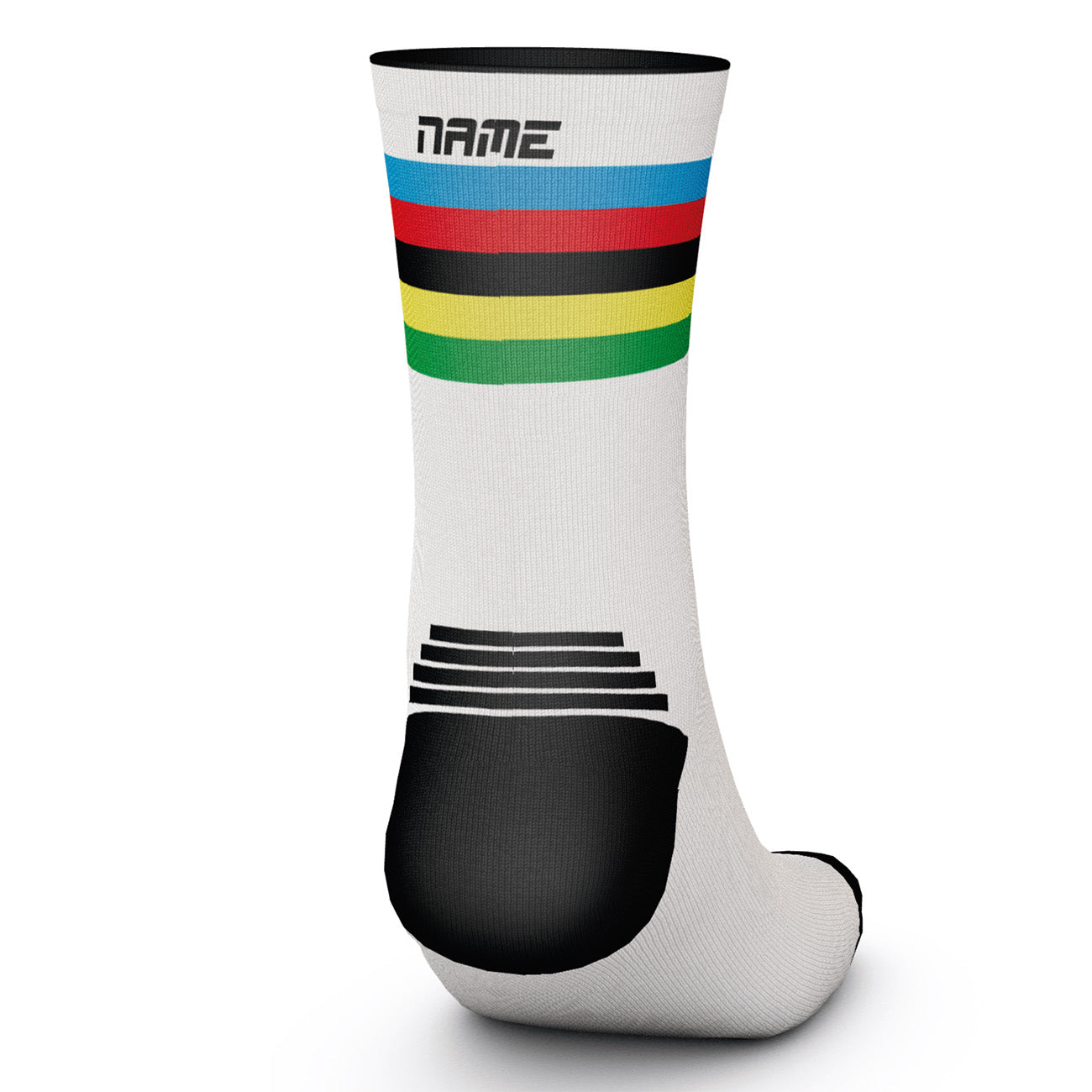 Personalized pair of cycling Socks with Name – Motivational & High-Performance
