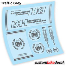 Load image into Gallery viewer, Decal BH, Classic Frame, bike sticker vinyl
