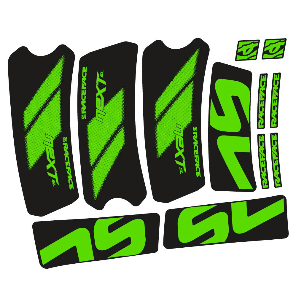 Decal RaceFace Next SL G5 2022, Crankset, bike sticker vinyl