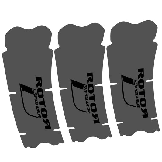 Aufkleber Rotor InPower, Kurbelgarnitur, Fahrradaufkleber Vinyl