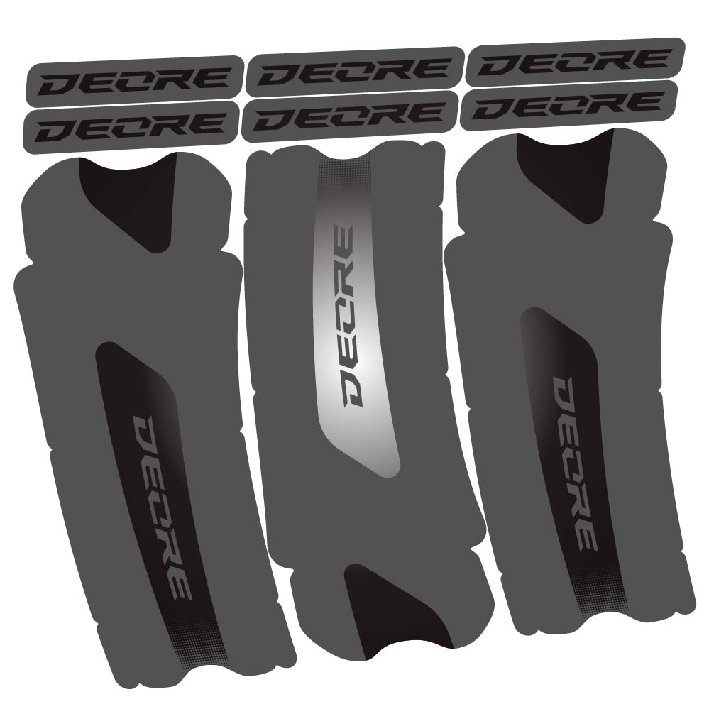 Aufkleber Shimano Deore, Kurbelgarnitur, Fahrradaufkleber Vinyl
