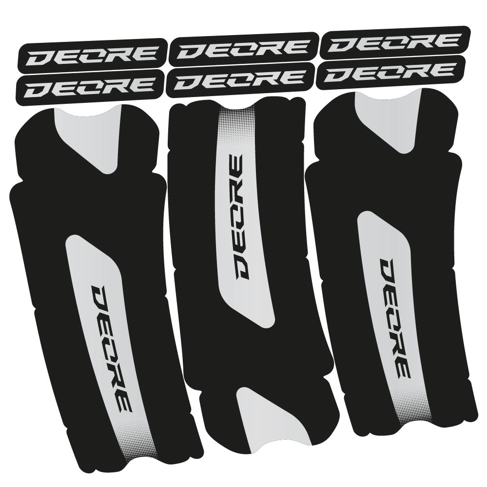 Aufkleber Shimano Deore, Kurbelgarnitur, Fahrradaufkleber Vinyl