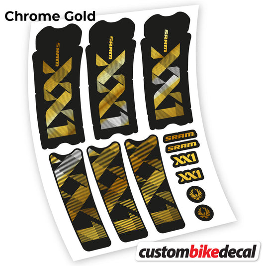 Decal, Sram XX1 Eagle Dub 2018, Connecting rod Sticker vinyl