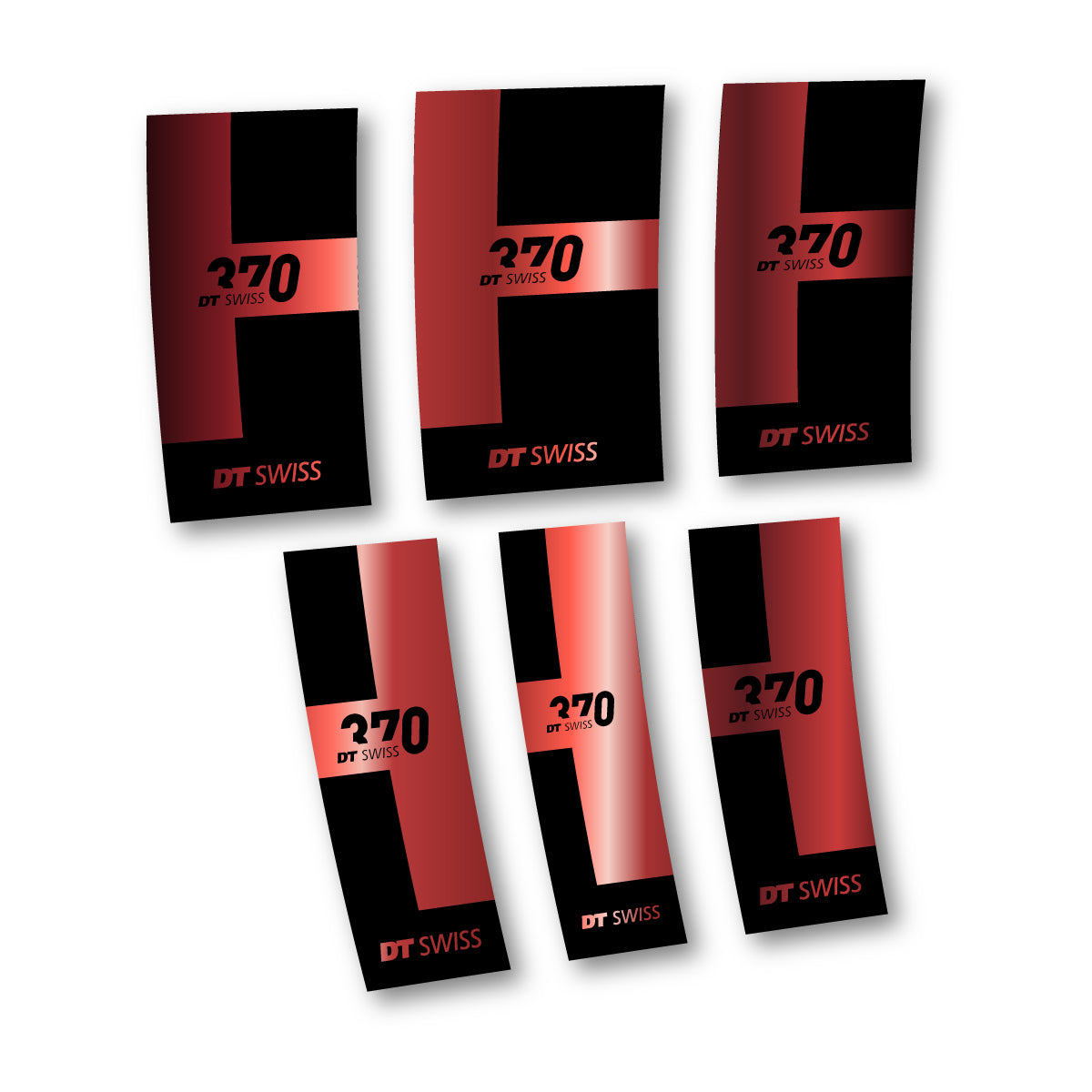 Vinyl Decals for DT Swiss 370 2022-2026 Hub - Copper