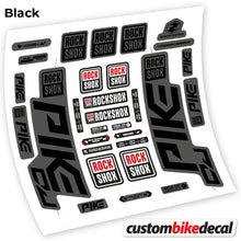Load image into Gallery viewer, Decal RockShox PIKE DJ 2020, Fork, bike sticker vinyl
