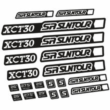 Load image into Gallery viewer, Decal Sr Suntour XCT 30, Fork 27.5, bike sticker vinyl
