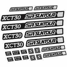 Load image into Gallery viewer, Decal Sr Suntour XCT 30, Fork 27.5, bike sticker vinyl
