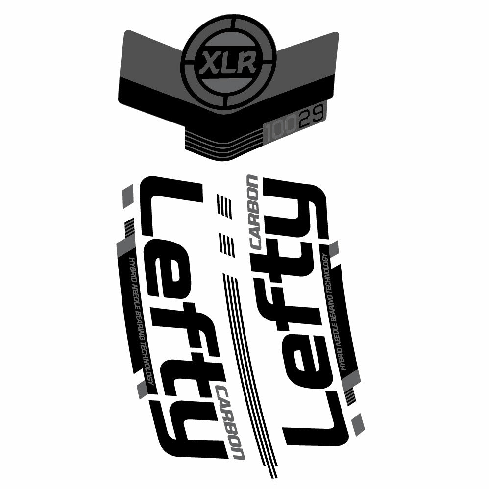 Aufkleber Scalpel 29 Team Lefty XLR 100 2015, Gabel 29, Fahrradaufkleber Vinyl