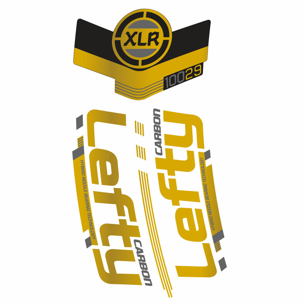 Aufkleber Scalpel 29 Team Lefty XLR 100 2015, Gabel 29, Fahrradaufkleber Vinyl