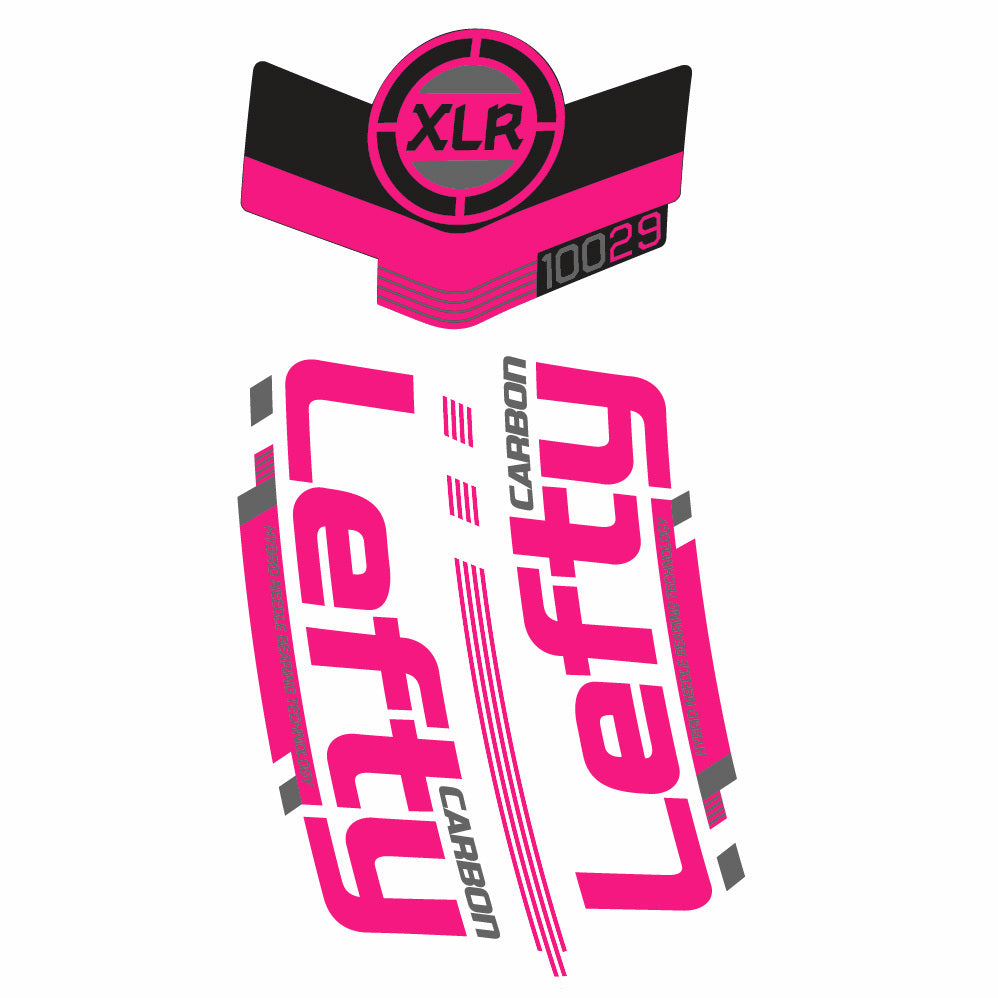 Aufkleber Scalpel 29 Team Lefty XLR 100 2015, Gabel 29, Fahrradaufkleber Vinyl