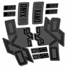 Load image into Gallery viewer, Decal DVO Onyx D1, Fork 29, bike sticker vinyl

