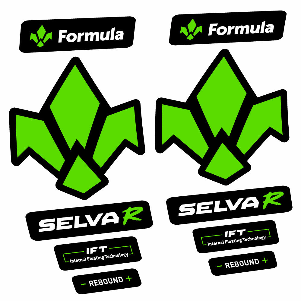 Decal Formula Selva R 2019, Fork 29, bike sticker vinyl