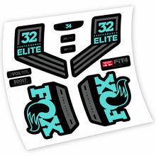 Load image into Gallery viewer, Decal Fox 32 Performance Elite 2016, Fork 29, bike sticker vinyl
