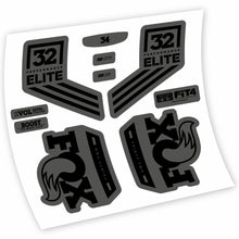 Load image into Gallery viewer, Decal Fox 32 Performance Elite 2016, Fork 29, bike sticker vinyl
