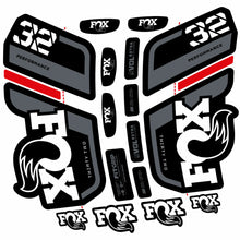 Load image into Gallery viewer, Decal Fox 32 Performance 2022, Fork 29, bike sticker vinyl
