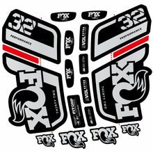 Load image into Gallery viewer, Decal Fox 32 Performance 2022, Fork 29, bike sticker vinyl
