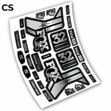 Load image into Gallery viewer, Decal Fox 32 Performance SC 2019, Fork 29, bike sticker vinyl
