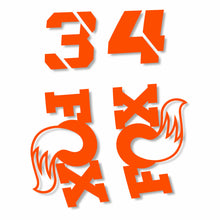 Load image into Gallery viewer, Decal Fox 34, Fork 29, bike sticker vinyl
