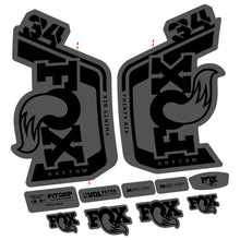 Load image into Gallery viewer, Decal Fox Factory 34 Rhythm 2024, Fork 29, bike sticker vinyl
