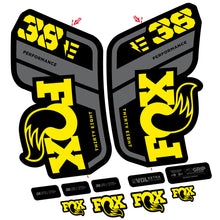 Load image into Gallery viewer, Decal Fox 38 Performance E-Bike, Fork 29, bike sticker vinyl
