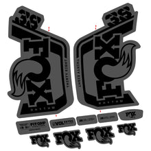 Load image into Gallery viewer, Decal Fox Factory 38 Rhythm 2024, Fork 29, bike sticker vinyl
