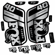 Load image into Gallery viewer, Decal Fox 40 Performance 2021, Fork 29, bike sticker vinyl
