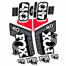 Load image into Gallery viewer, Decal FOX 40 Performance Elite 2022, Fork 29, bike sticker vinyl
