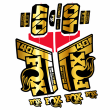 Load image into Gallery viewer, Decal FOX 40 Performance Elite 2022, Fork 29, bike sticker vinyl
