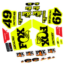 Load image into Gallery viewer, Decal fox 49 factory 2019, Fork 29, bike sticker vinyl
