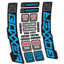 Load image into Gallery viewer, Decal Rock Shox Boxxer Select 2021, Fork 29, bike sticker vinyl
