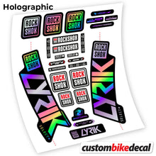 Load image into Gallery viewer, Decal Rock Shox Lyrik Select+ 2020, Fork, bike sticker vinyl
