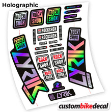 Load image into Gallery viewer, Decal Rock Shox Lyrik Ultimate 2020, Fork, bike sticker vinyl
