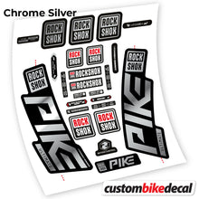 Load image into Gallery viewer, Decal Rock Shox Pike Ultimate 2020, Fork, bike sticker vinyl
