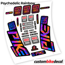 Load image into Gallery viewer, Decal Rock Shox Pike Ultimate 2020, Fork, bike sticker vinyl
