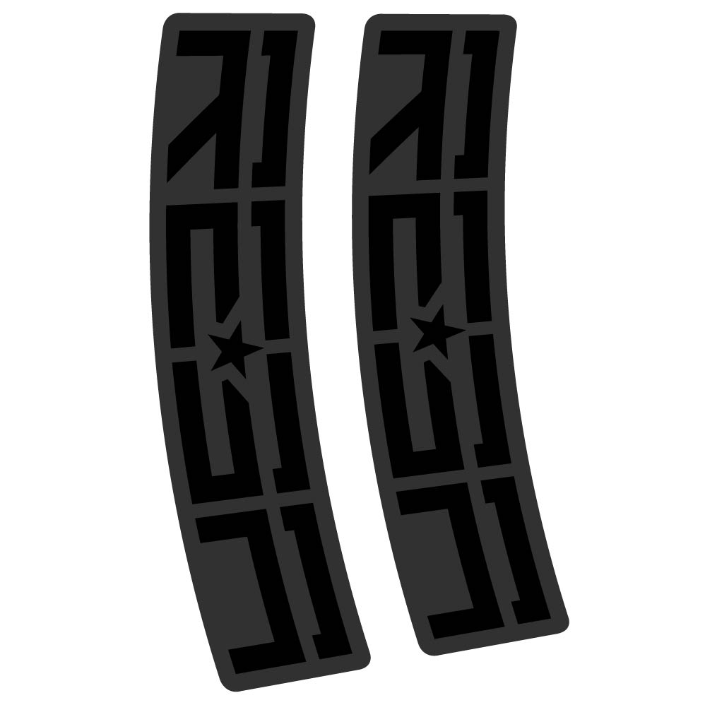 Aufkleber Rock Shox Reba, Gabel, Fahrradaufkleber Vinyl