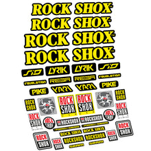 Load image into Gallery viewer, Decal Rock Shox Retro Vintage, Fork 29, bike sticker vinyl
